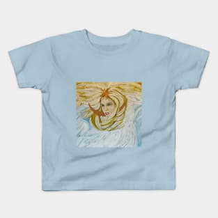 The Princess-Swan from the Russian fairytale Kids T-Shirt